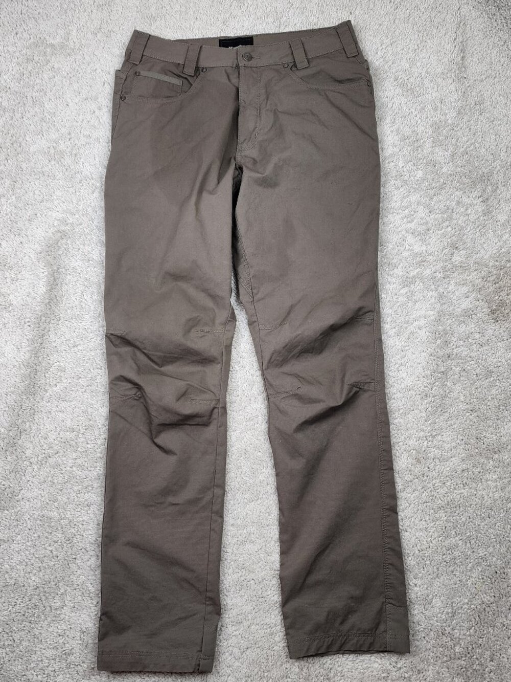 Vertx Pants Mens 33x34 Beige Brown s Tactical Cargo Ripstop Outdoors USA Casual
